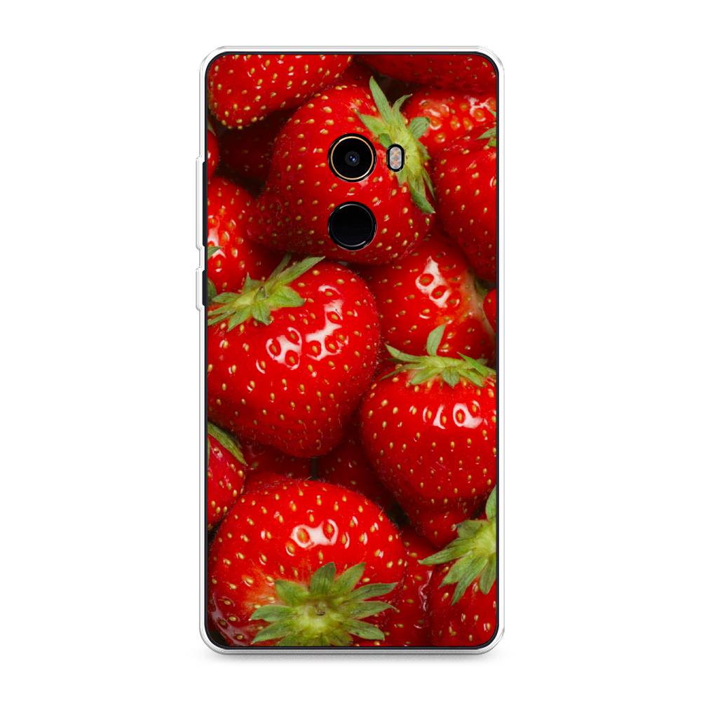 

Чехол Awog на Xiaomi Mi Mix 2 "Клубника", Разноцветный, 32550-10