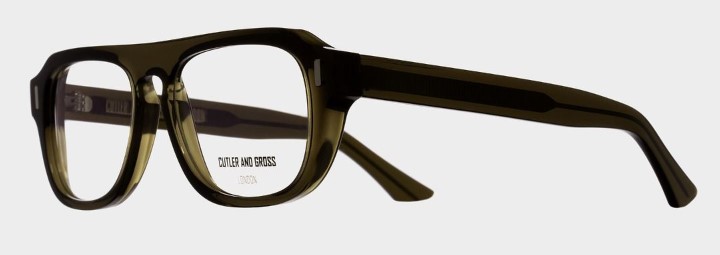 

Оправа для очков мужская CUTLER & GROSS CUG-5056322110212, оливковый, CUG-5056322110212