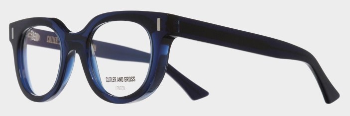

Оправа для очков женская CUTLER & GROSS CUG-5056322108868, синий, CUG-5056322108868