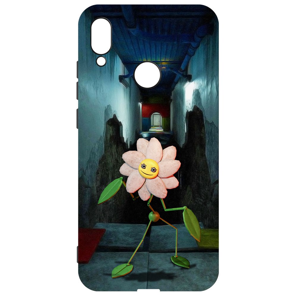 

Чехол-накладка Софт Хаги Ваги - Дейзи для Xiaomi Redmi Note 7, Черный