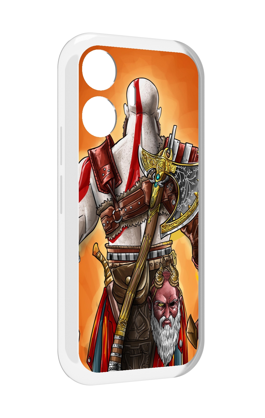 

Чехол MyPads God of War для Vivo Y77E / Vivo iQOO Z6 Lite, Прозрачный, Tocco