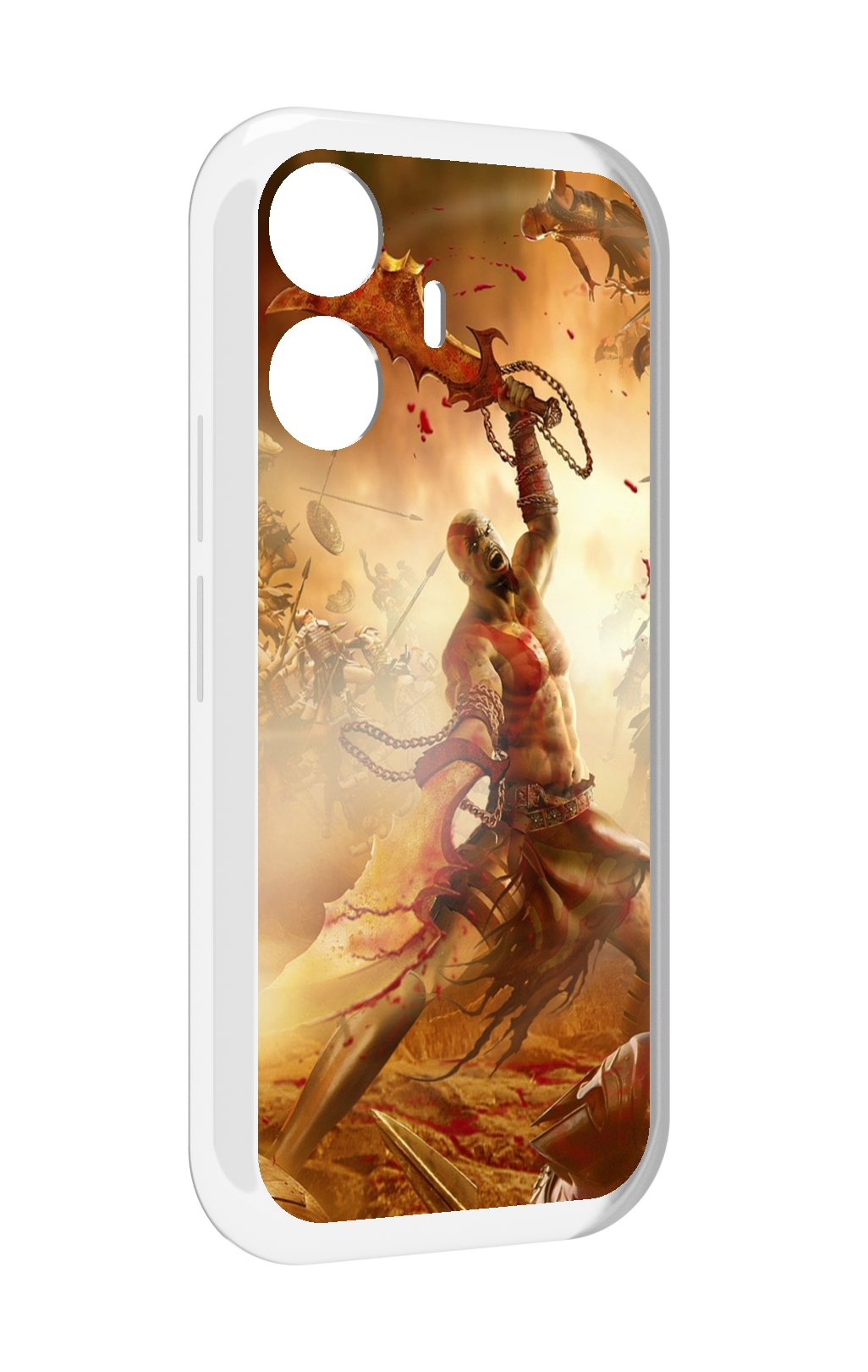 

Чехол MyPads God Of War III для Vivo Y77E / Vivo iQOO Z6 Lite, Прозрачный, Tocco