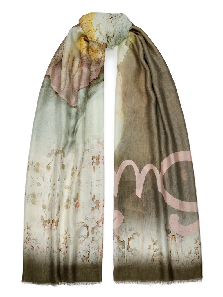 

Палантин женский Eleganzza J15-13813 хаки, 190х90 см, J15-13813