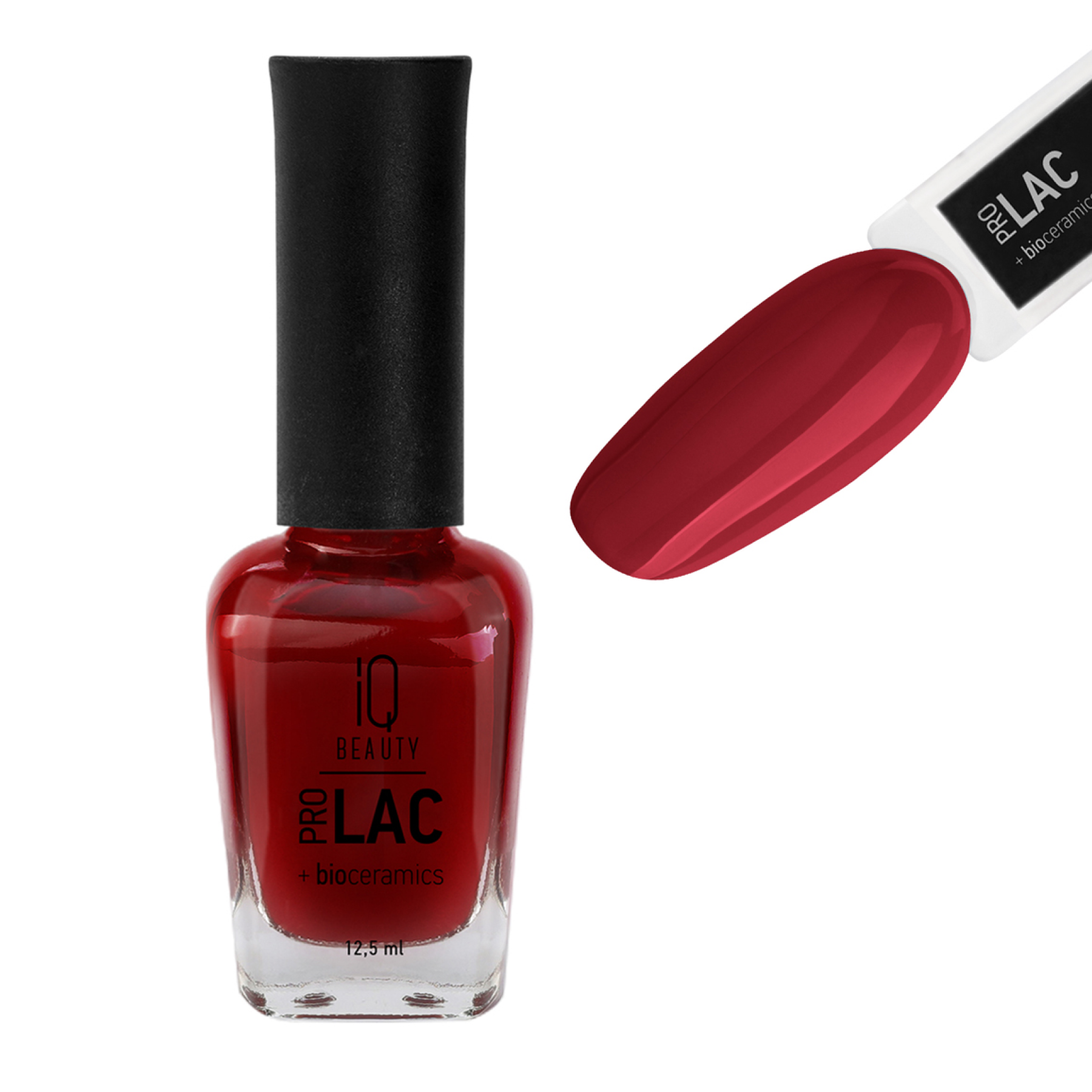 

Лак для ногтей IQ Beauty PROLAC+bioceramics 023 Bordeaux, 12.5 мл