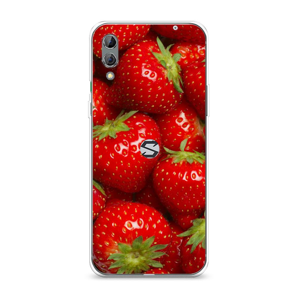 

Чехол Awog на Xiaomi Black Shark 2/2 Pro "Клубника", Разноцветный, 36350-10