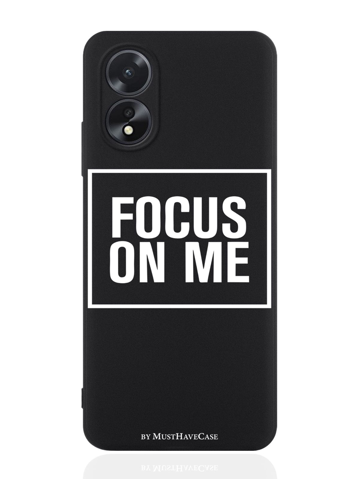

Чехол для смартфона Oppo A38 4G Focus on me, Черный;белый, Oppo A38 4G