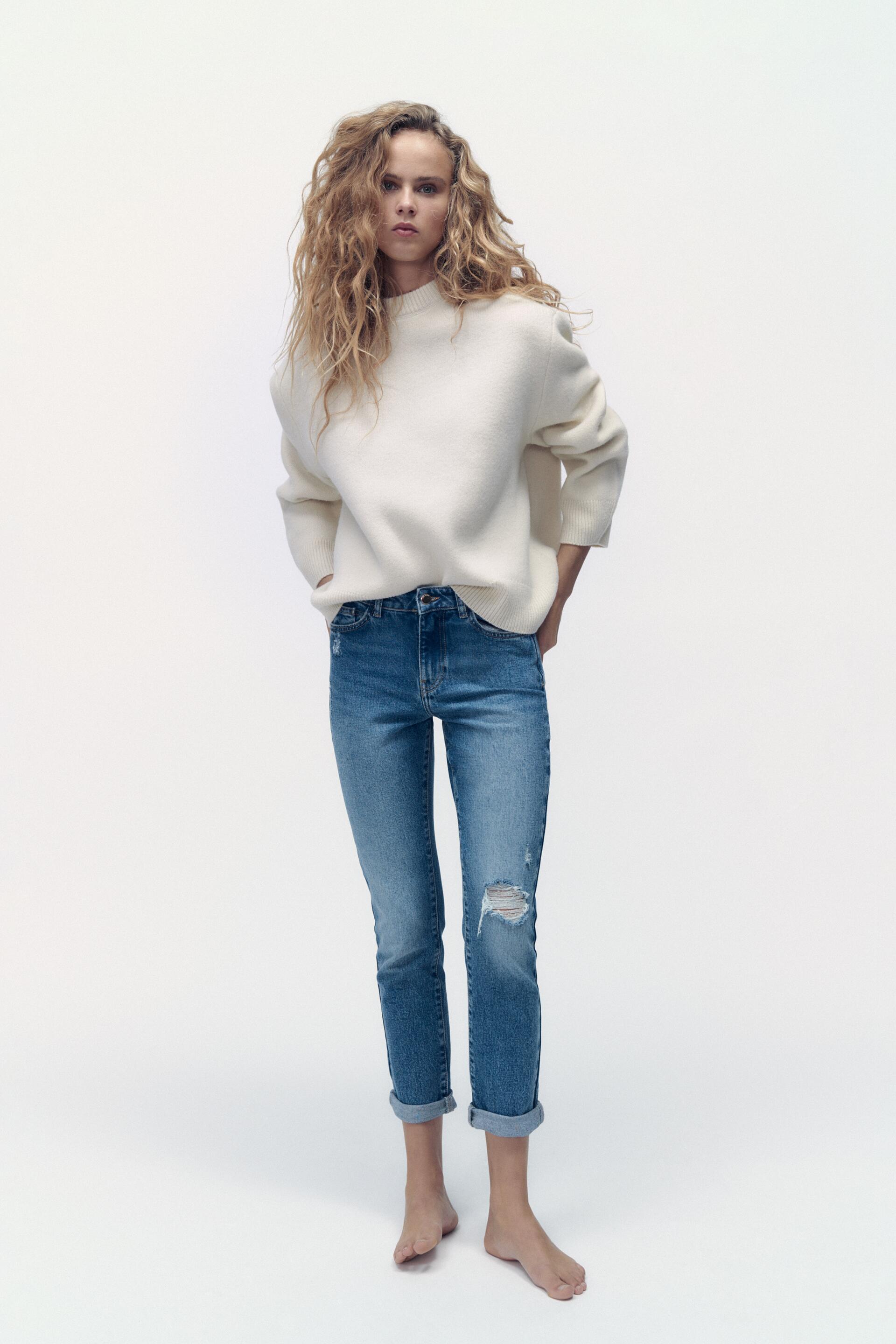 

Джинсы женские ZARA 06147054 синие 36 EU (доставка из-за рубежа), 06147054