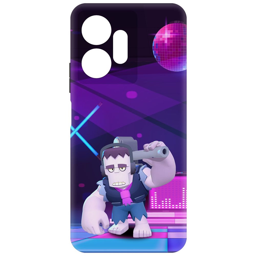 

Чехол-накладка Софт Brawl Stars - Фрэнк для Infinix Zero 20 4G, Черный