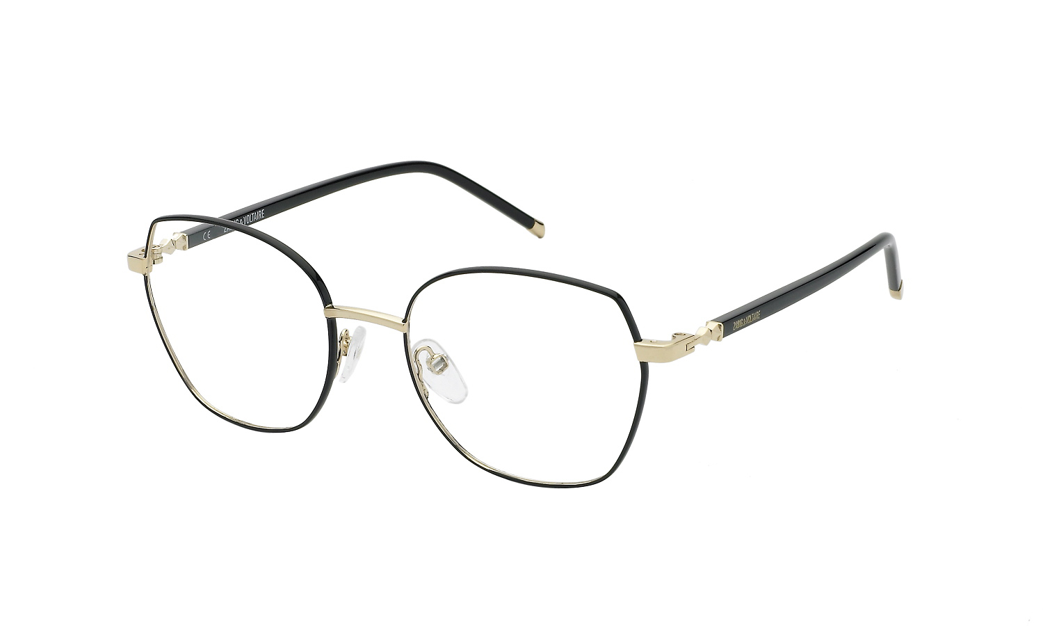

Оправа для очков женская Zadig&Voltaire ZIV-1VZV345510301, черный, ZIV-1VZV345510301