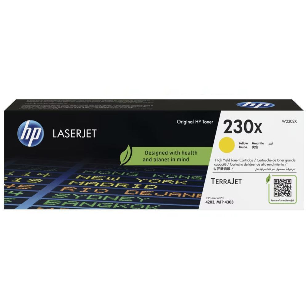 

Картридж HP 230X W2302X, Желтый, 230X