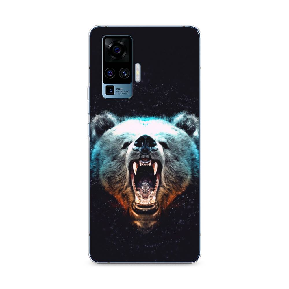 

Чехол Awog на Vivo X50 Pro "Медведь", Разноцветный, 262350-2
