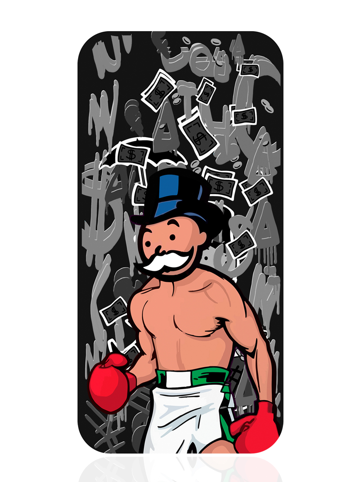 

Чехол для смартфона Oppo A38 4G Monopoly Boxing/ Монополия Боксер, Oppo A38 4G