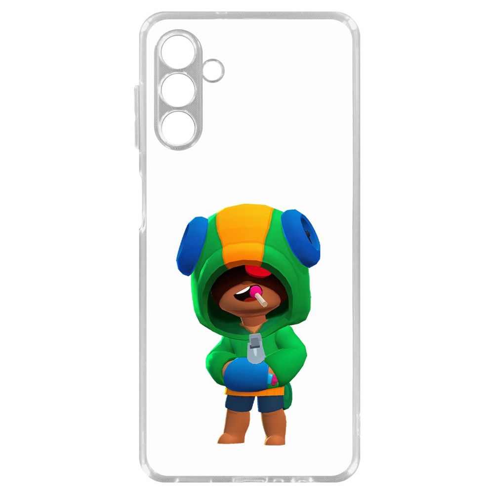 Чехол-накладка Brawl Stars-Леон для Samsung Galaxy A13s (A137)