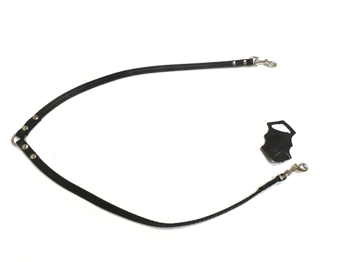 

Сворка ZooMaster кожаная, 10 мм х 0.8 м (2х0.4 м), 2-слойная