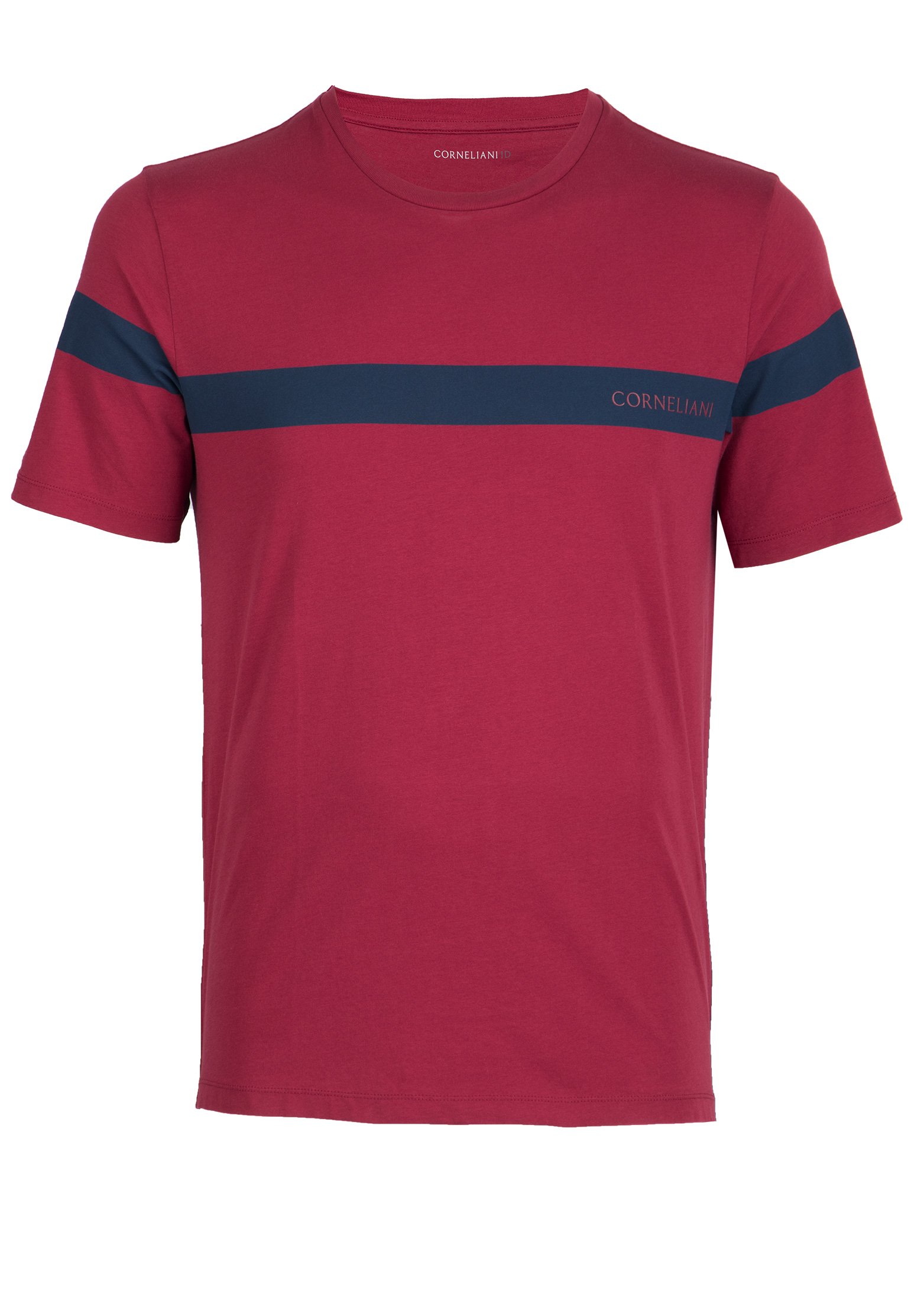 

Футболка мужская Corneliani 107861 бордовая 56 IT, Бордовый, 107861