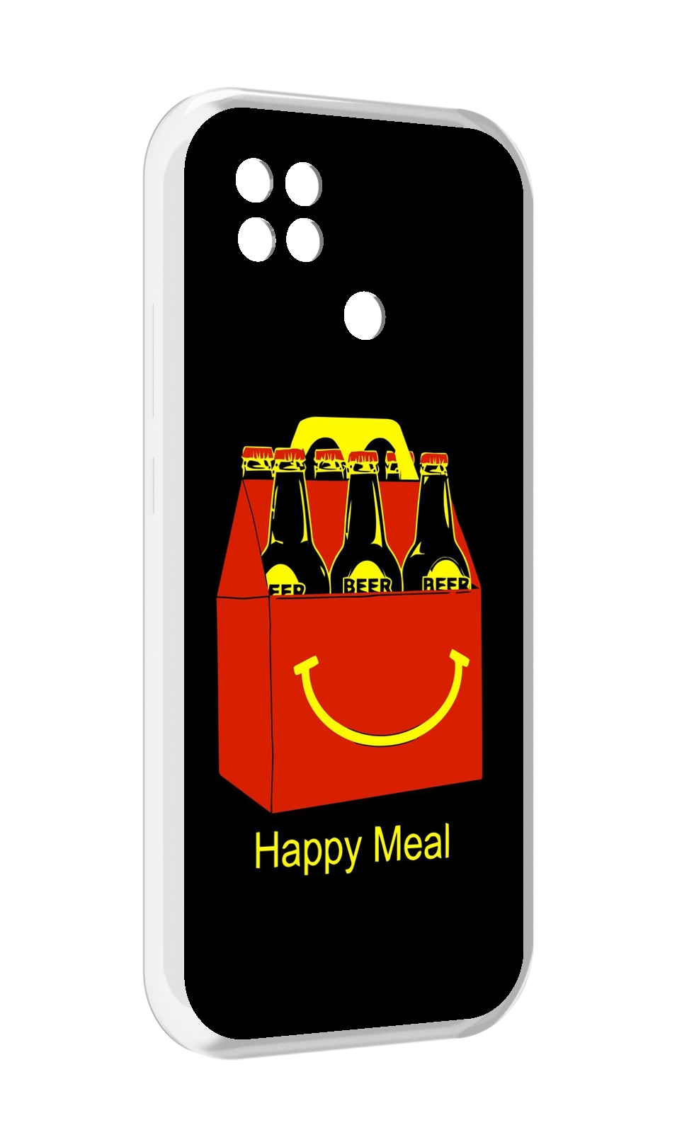 

Чехол MyPads Happy Meal для Xiaomi Poco C40, Прозрачный, Tocco