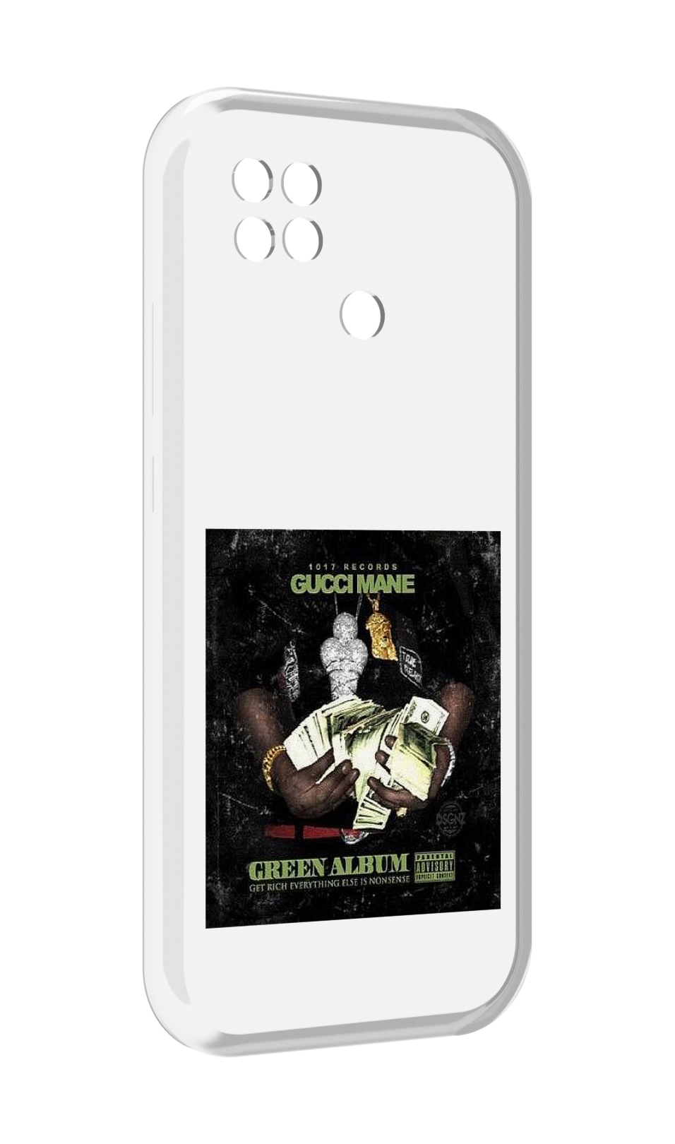 

Чехол MyPads Gucci Mane & Migos - The Green Album для Xiaomi Poco C40, Прозрачный, Tocco