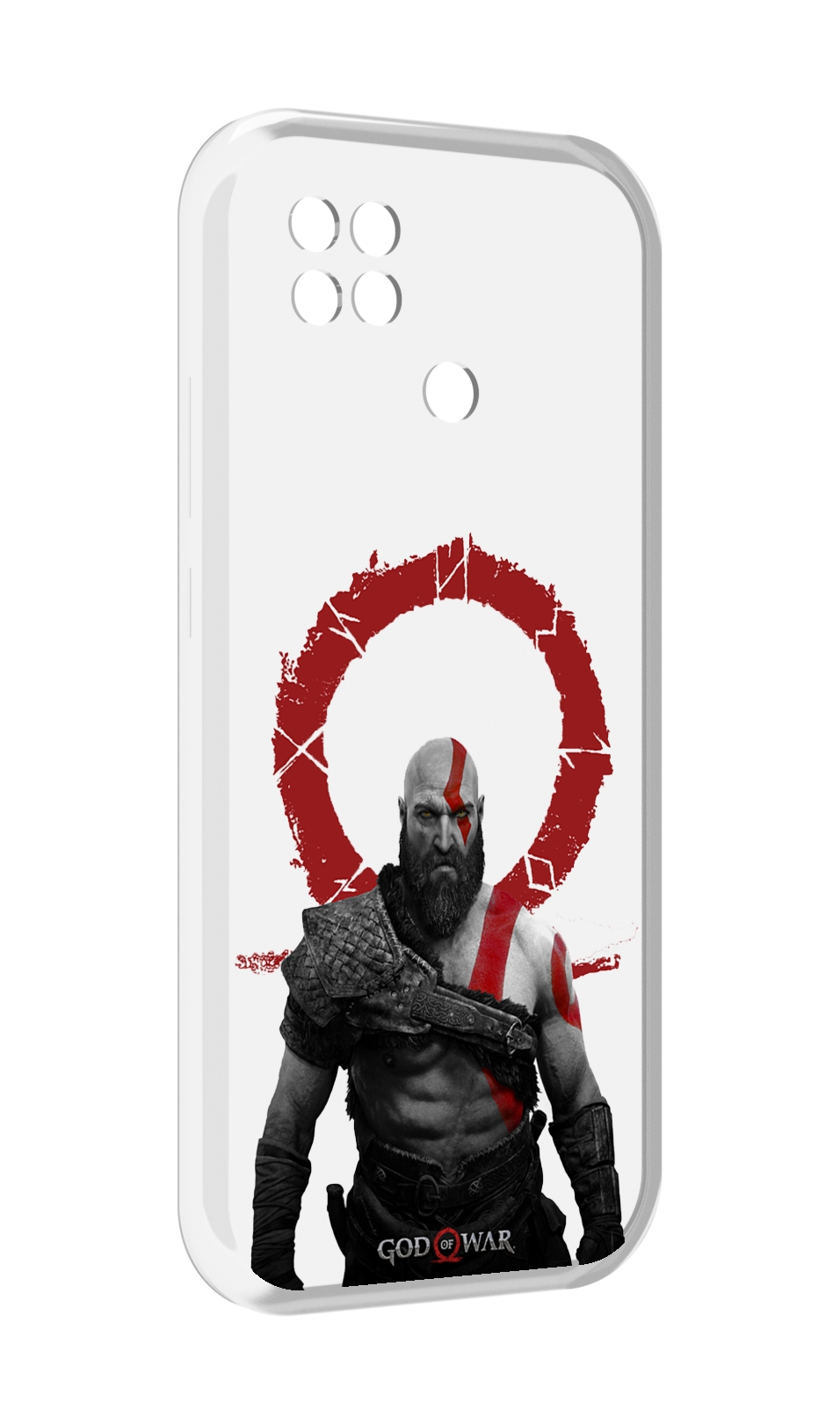 

Чехол MyPads God-of-War для Xiaomi Poco C40, Прозрачный, Tocco