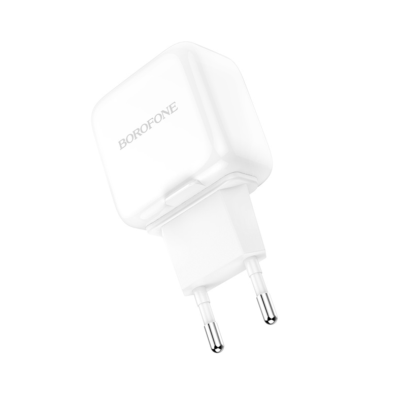 

Сетевое зарядное устройство Borofone BA-18A type-c - usb 1xUSB 2,1 А белый, BA-18A