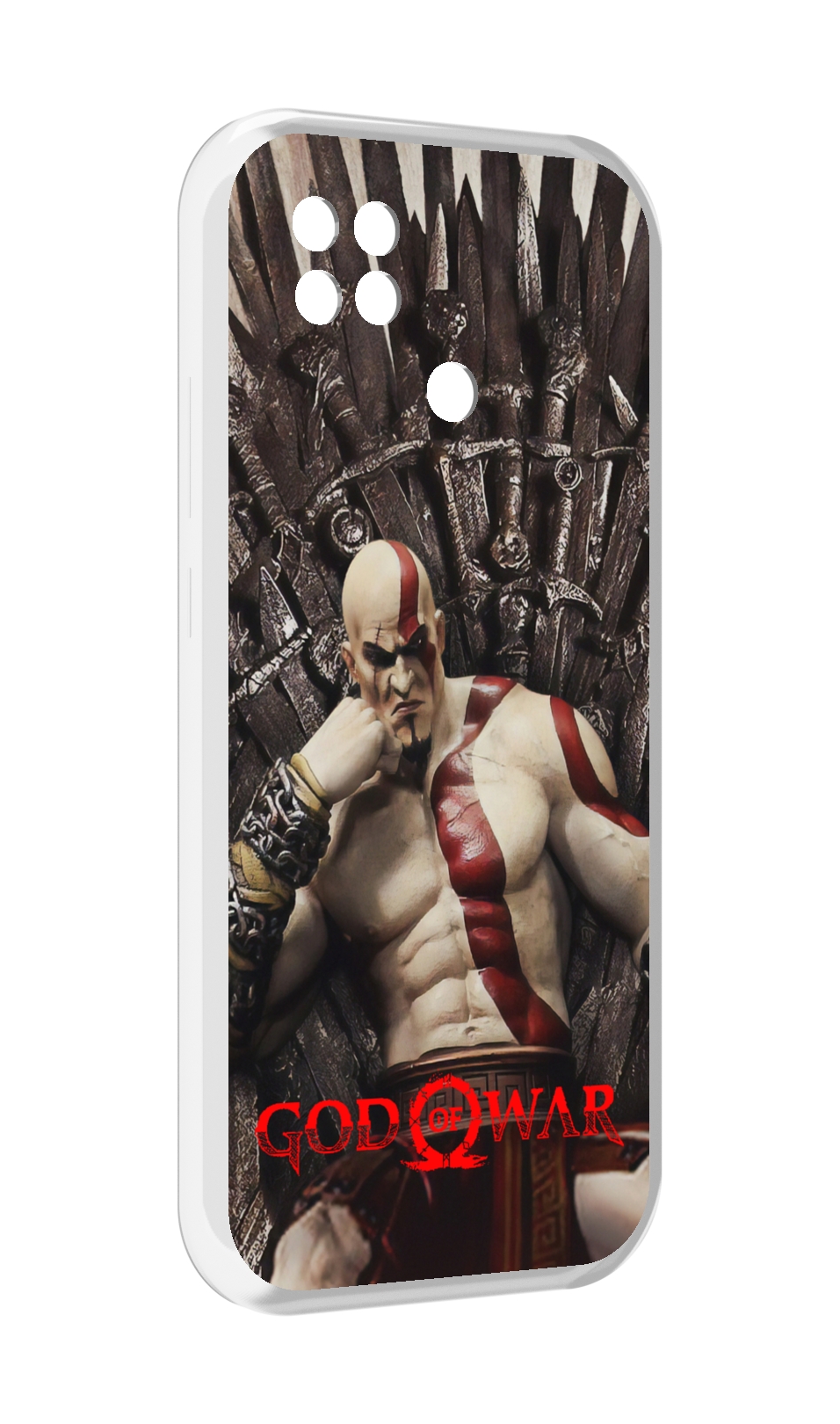 

Чехол MyPads God of War Кратос для Xiaomi Poco C40, Прозрачный, Tocco