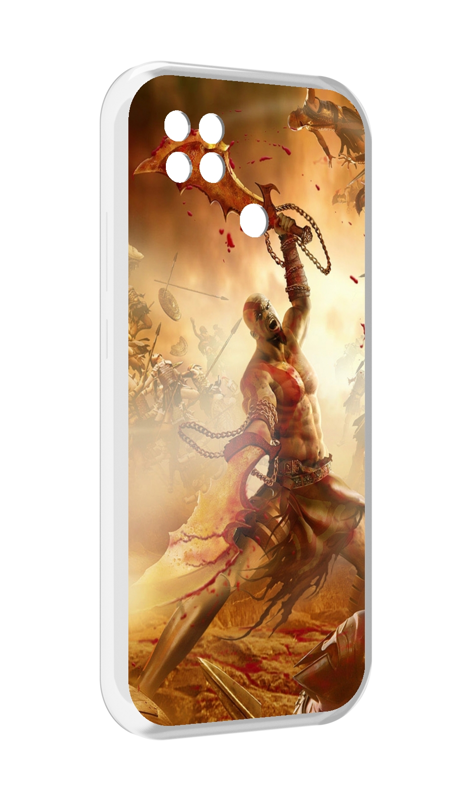 

Чехол MyPads God Of War III для Xiaomi Poco C40, Прозрачный, Tocco