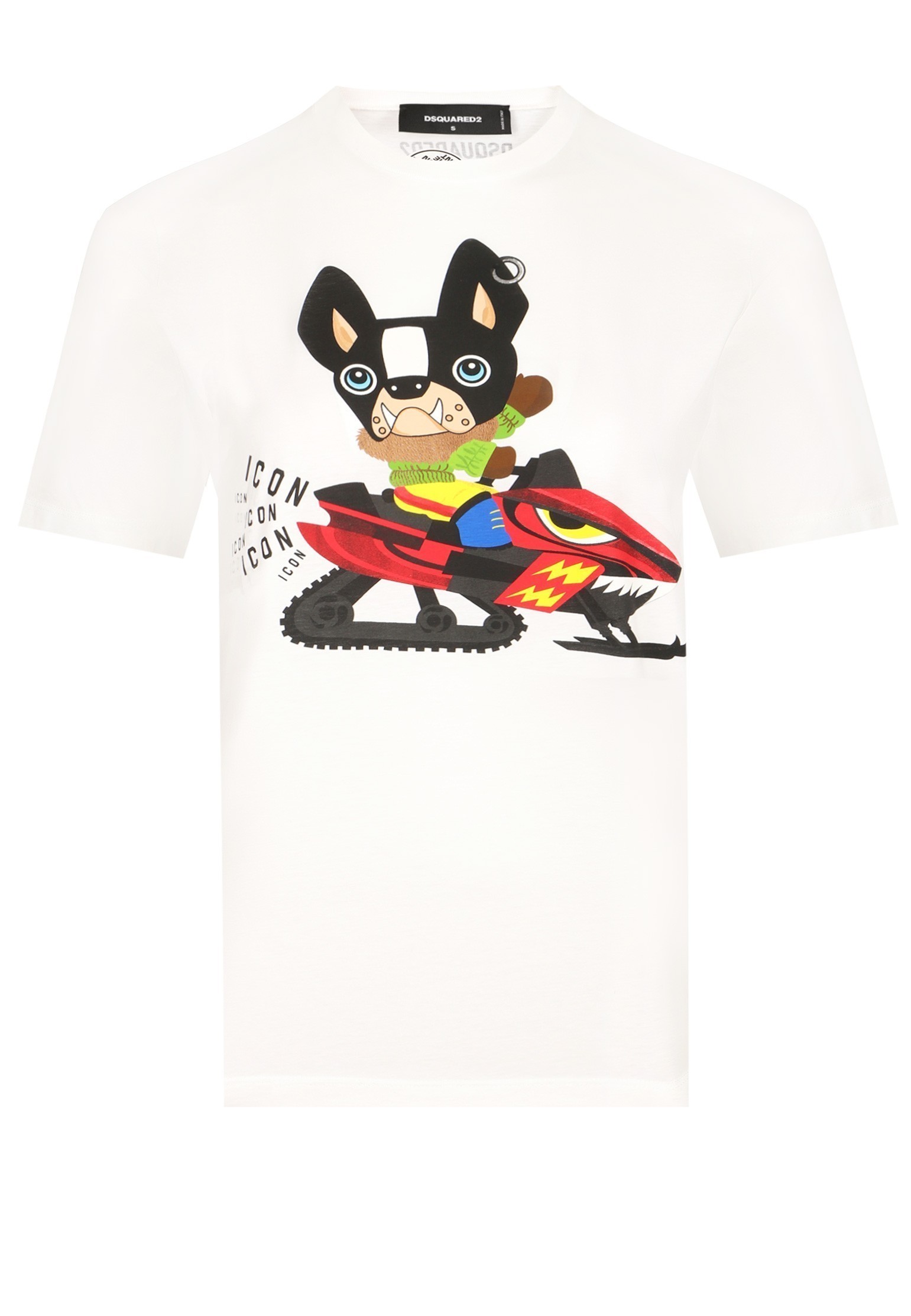 

Футболка женская DSquared2 129194 белая S, 129194