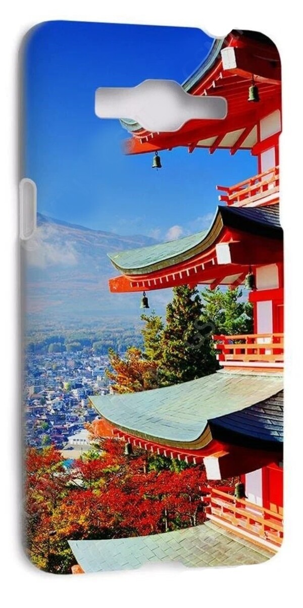 

Чехол-накладка для Samsung Galaxy Grand Prime G530H (Белый) (Дизайн 169), Разноцветный