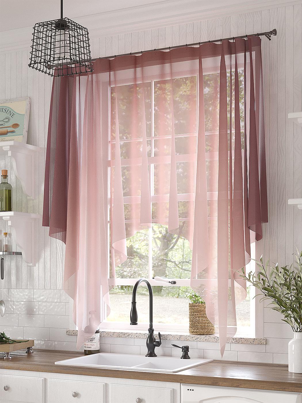 

Комплекты штор AT HOME Ленедрис высота 145 см, ширина 200 см, Бежевый, 534162