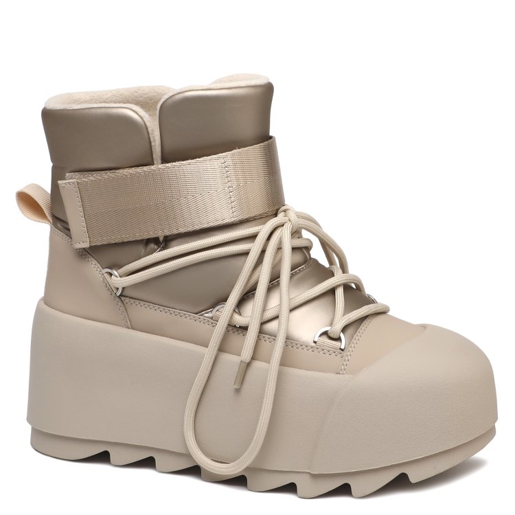 

Дутики женские Tendance AJ1405-4-2 бежевые 38 EU, Бежевый, AJ1405-4-2