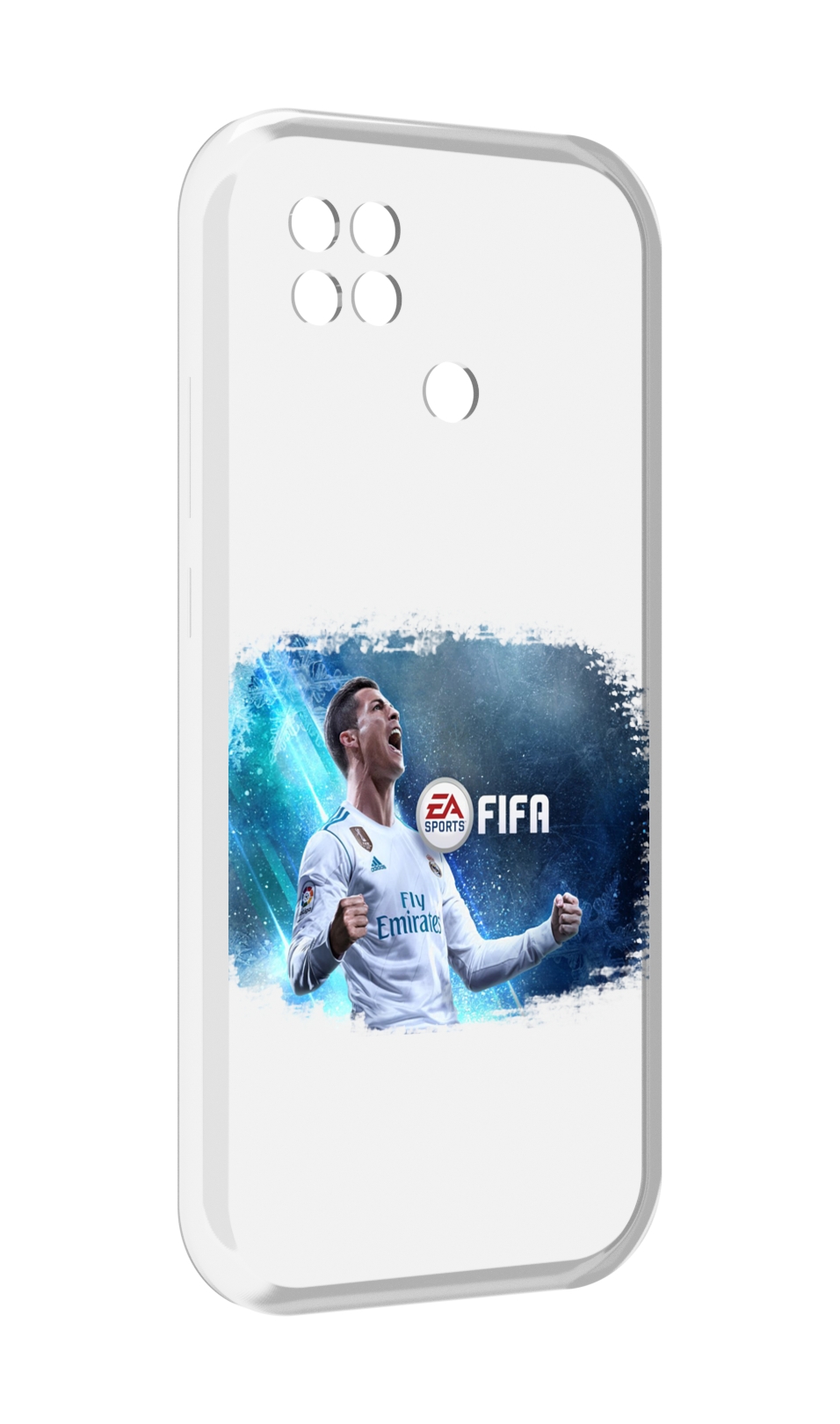 

Чехол MyPads FiFA логотип для Xiaomi Poco C40, Прозрачный, Tocco