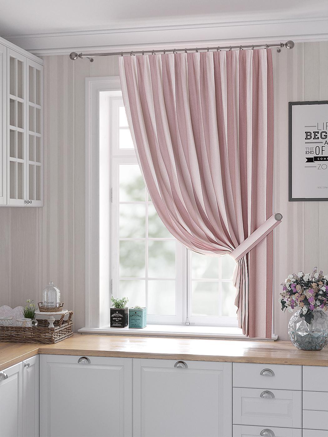 

Комплекты штор AT HOME Филомонт высота 180 см, ширина 150 см, Бежевый, 530481