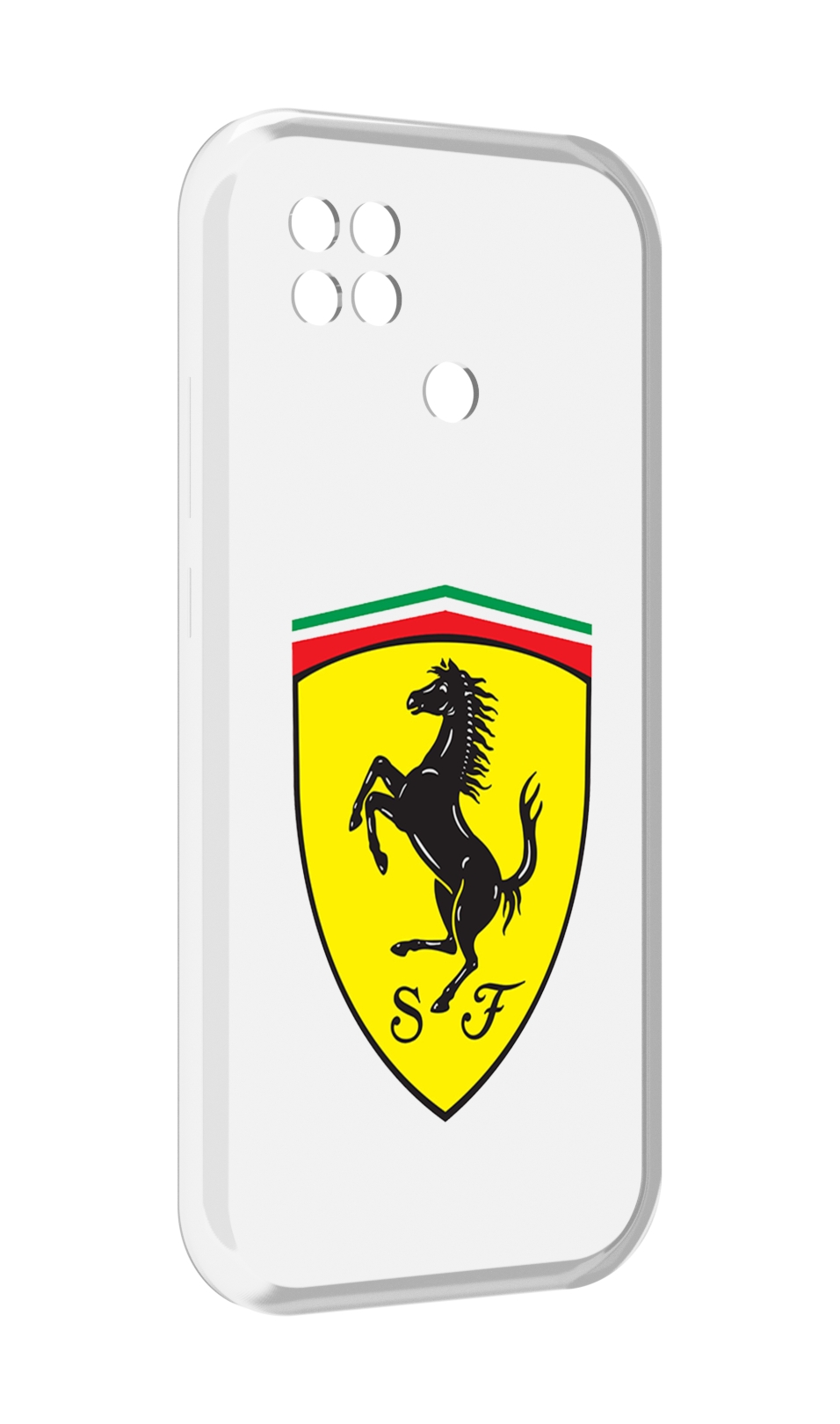 

Чехол Mypads Ferrari-3 Мужской Для Poco C40, Прозрачный, Tocco