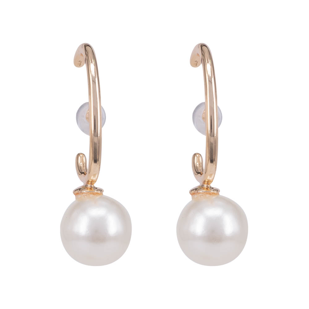 

Серьги из бижутерного сплава OTOKODESIGN 1-56534, жемчуг искусственный, 1-56534