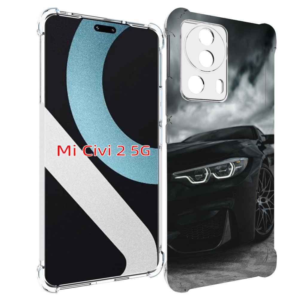 

Чехол MyPads бмв М3 мужской для Xiaomi Civi 2, Прозрачный, Tocco