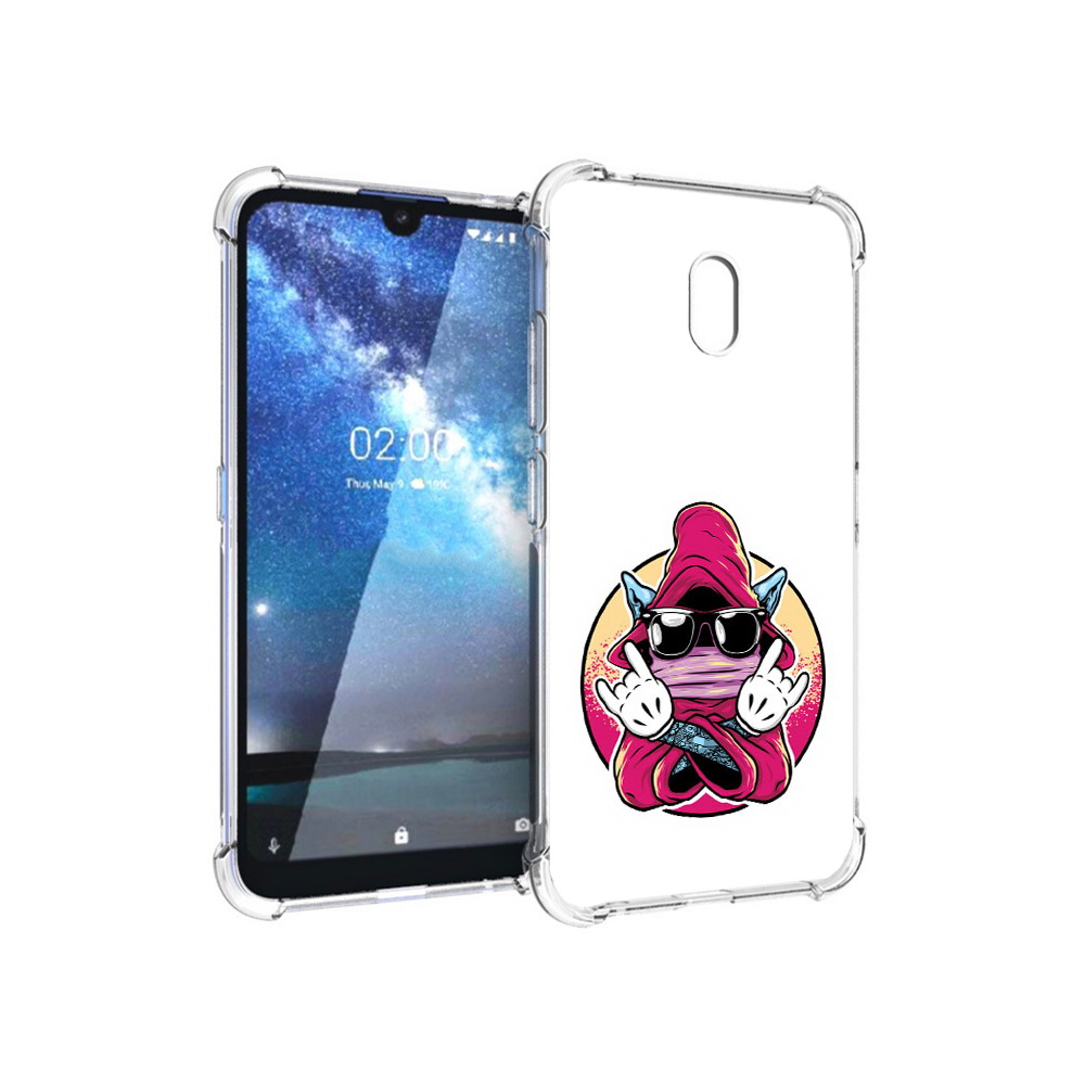 

Чехол MyPads Tocco для Nokia 2.2 йоу (PT134721.103.382), Прозрачный, Tocco