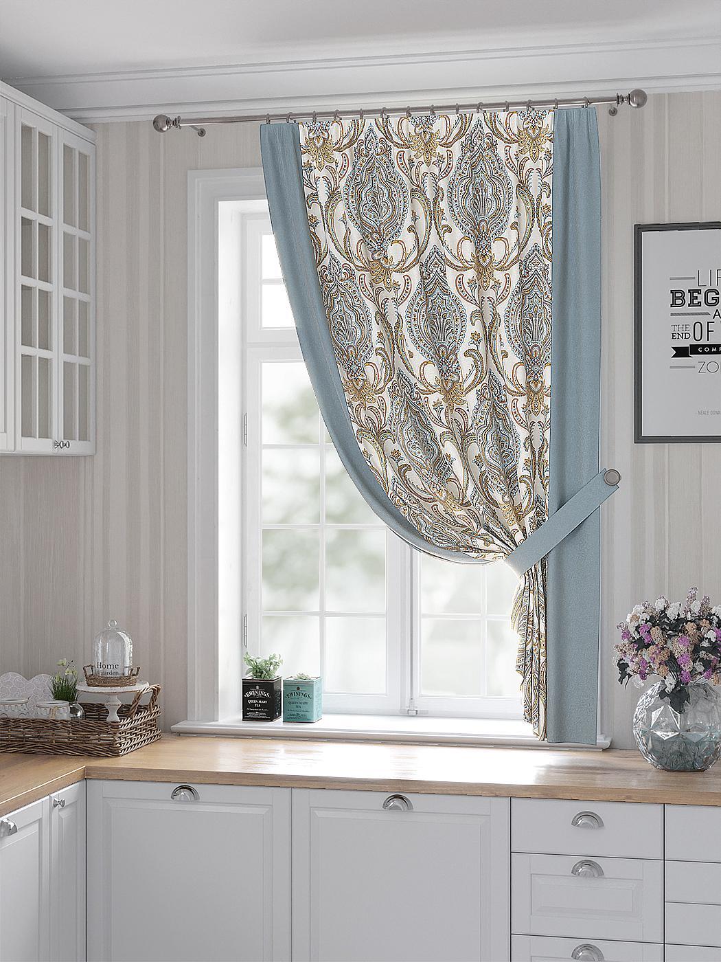 

Комплекты штор AT HOME Лорикенс высота 180 см, ширина 150 см, Бежевый, 530417