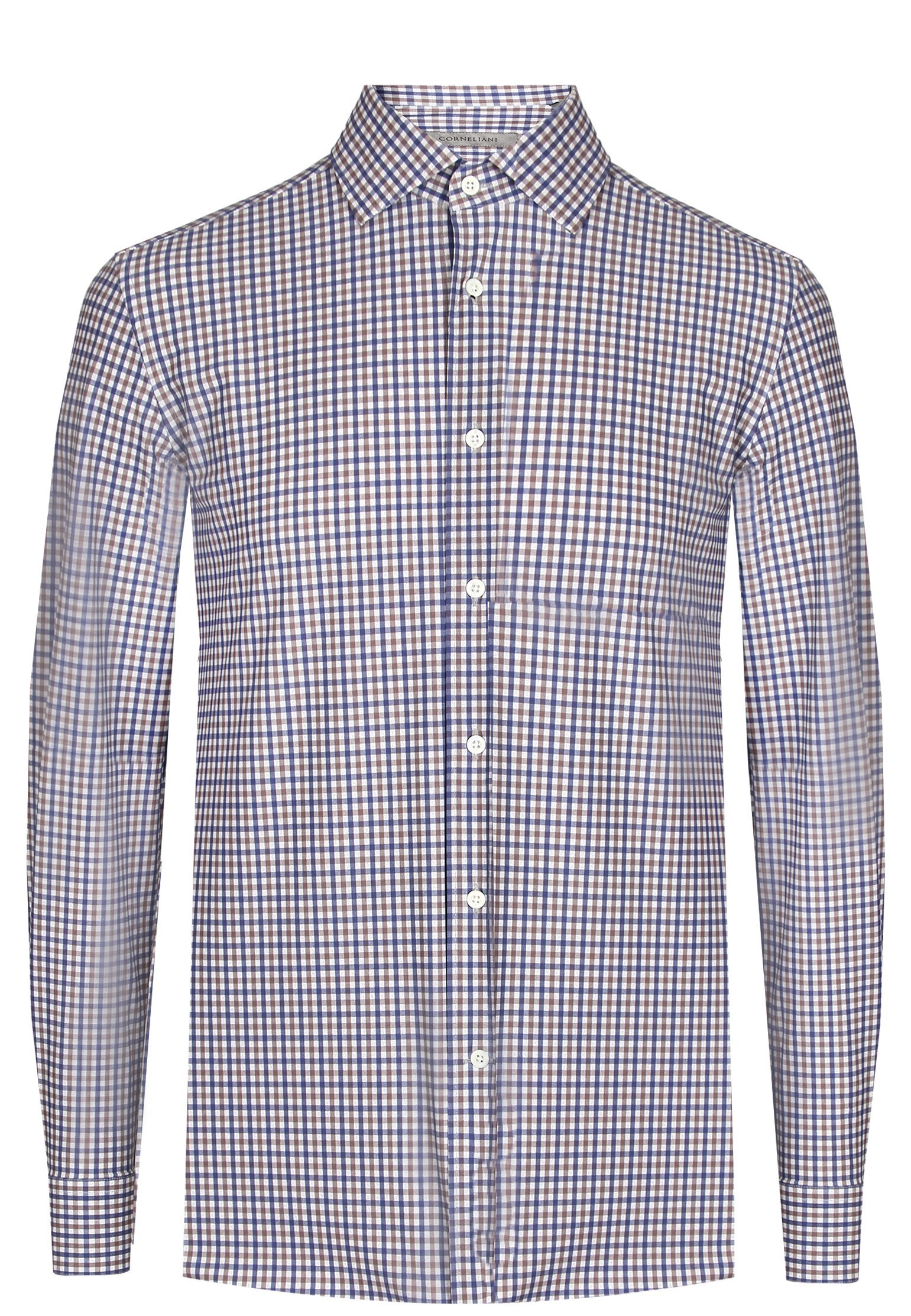 

Рубашка мужская Corneliani 130467 синяя 42, 130467