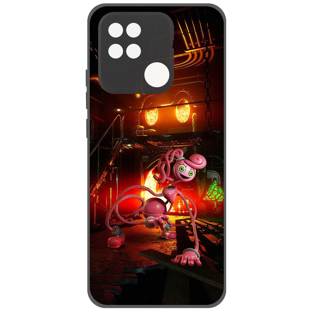 

Чехол-накладка Софт Хаги Ваги - Мама Длинные Ноги для Xiaomi Redmi 10A, Черный