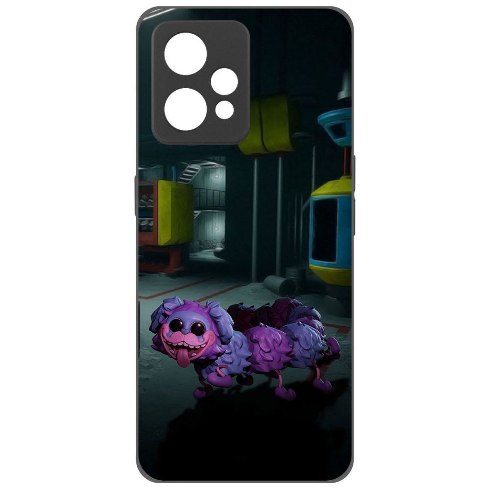 

Чехол-накладка Софт Хаги Ваги - Пи Джей Мопс-О-Гусеница для Realme 9 Pro+, Черный