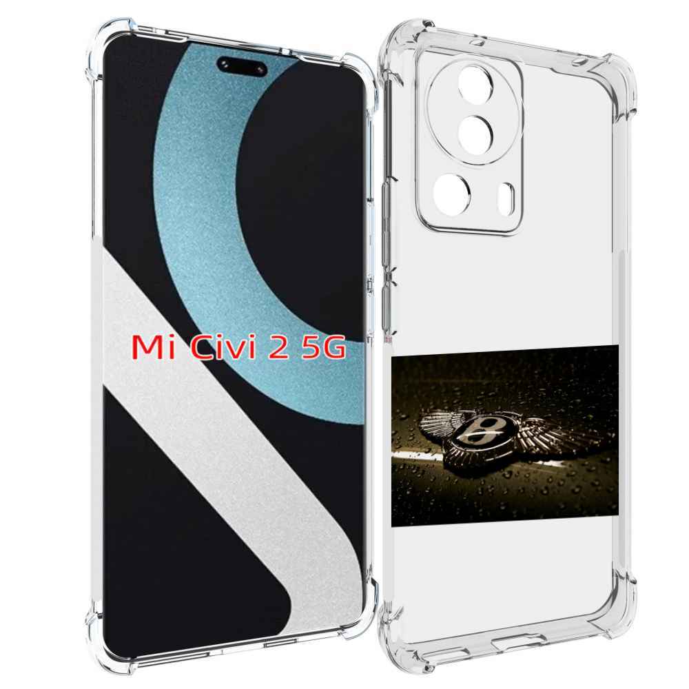 

Чехол MyPads бентли bentley 2 мужской для Xiaomi Civi 2, Прозрачный, Tocco