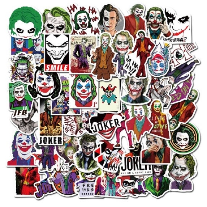 

Набор наклеек Джокер (Joker) 50 шт