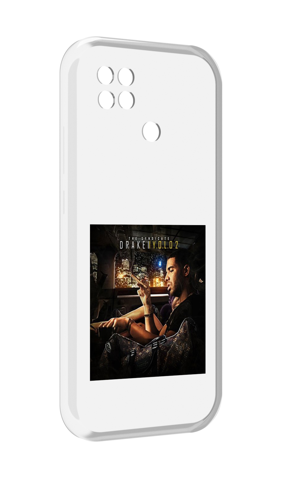 

Чехол MyPads Drake - You Only Live Once 2 для Xiaomi Poco C40, Прозрачный, Tocco