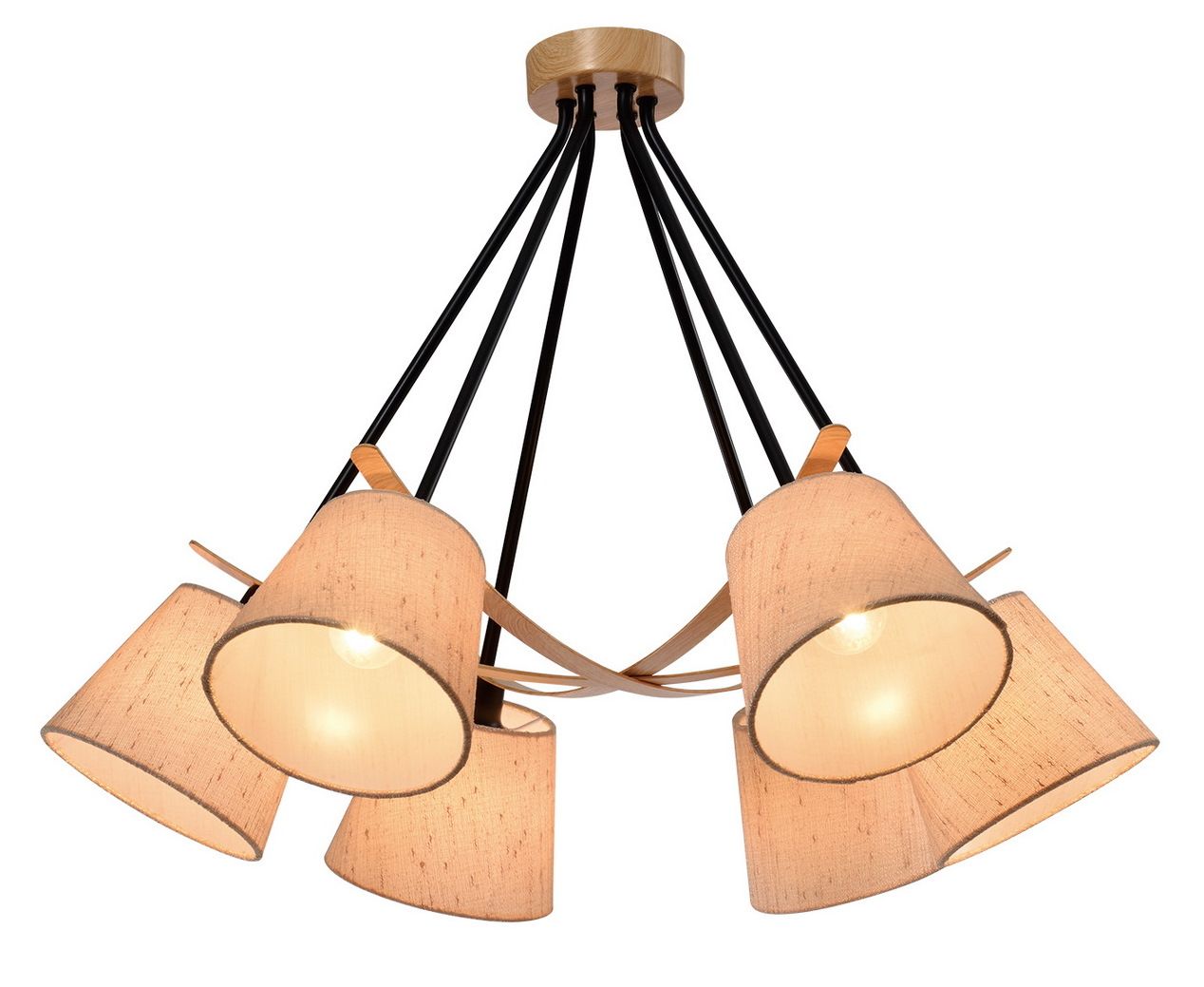 

Люстра Rivoli Innominata 3121-306 6 х Е14 40 Вт модерн