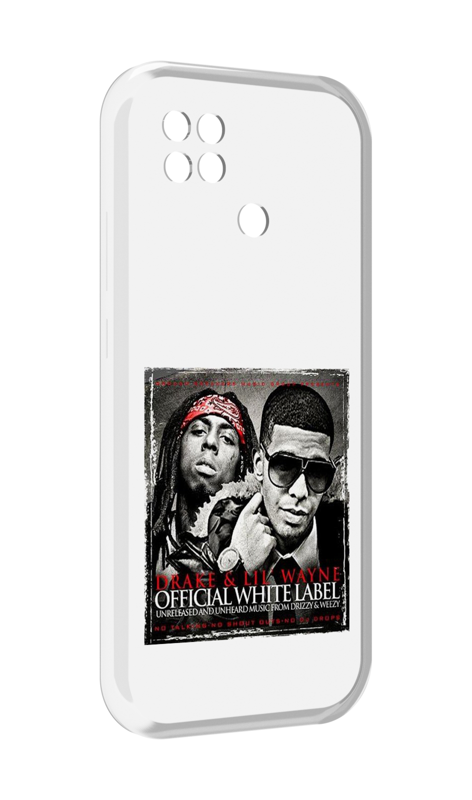 

Чехол MyPads Drake - Official White Label для Xiaomi Poco C40, Прозрачный, Tocco