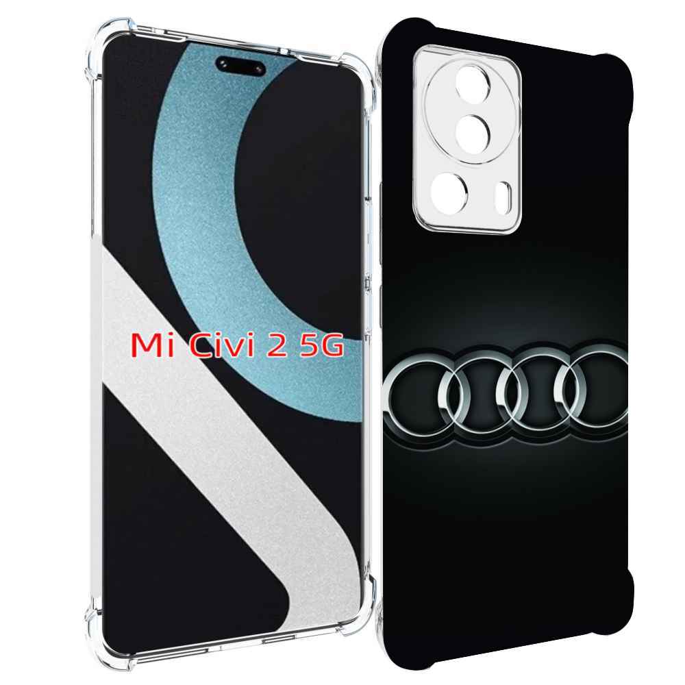 

Чехол MyPads ауди audi 2 для Xiaomi Civi 2, Прозрачный, Tocco