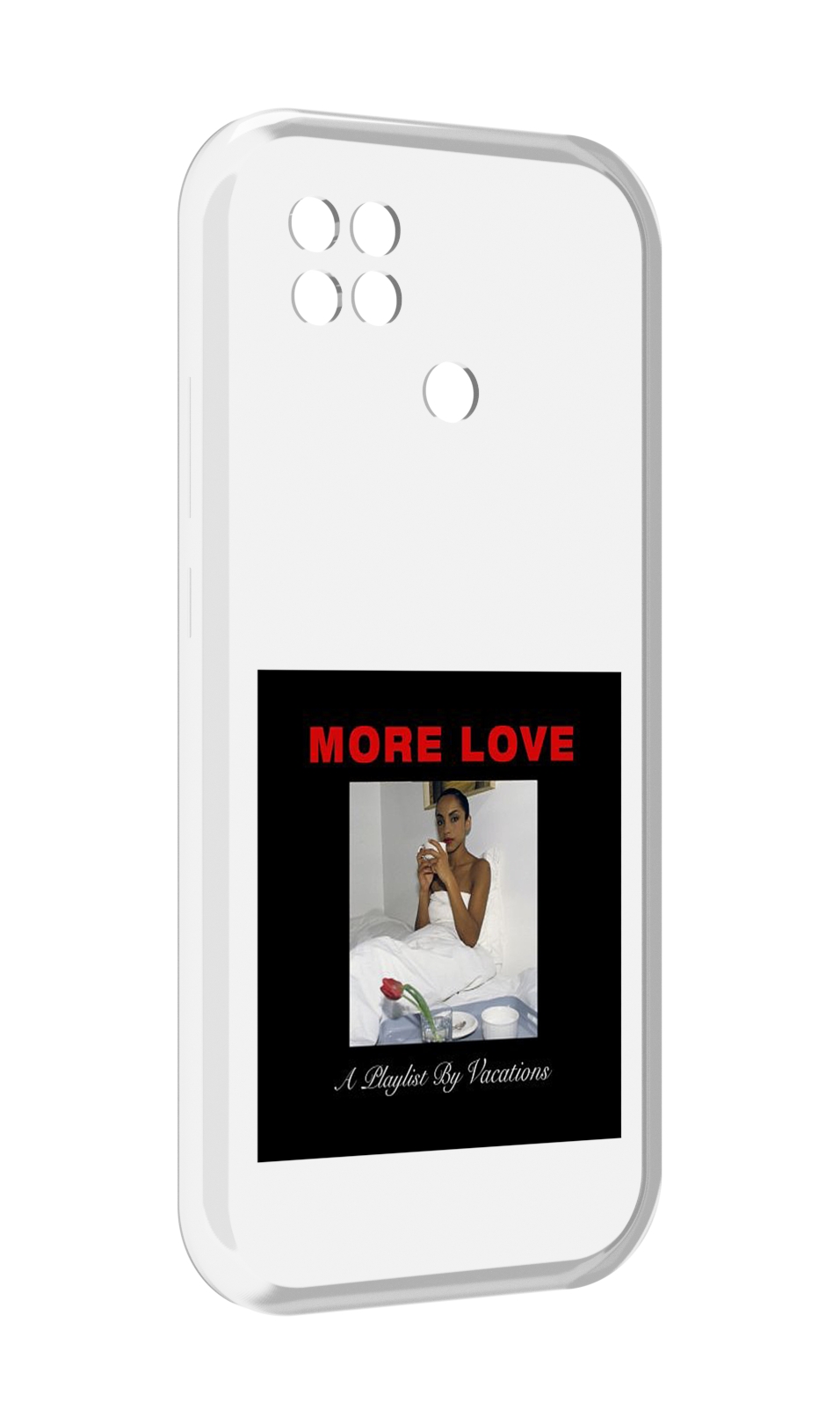 

Чехол MyPads Drake & Sade - More Love для Xiaomi Poco C40, Прозрачный, Tocco