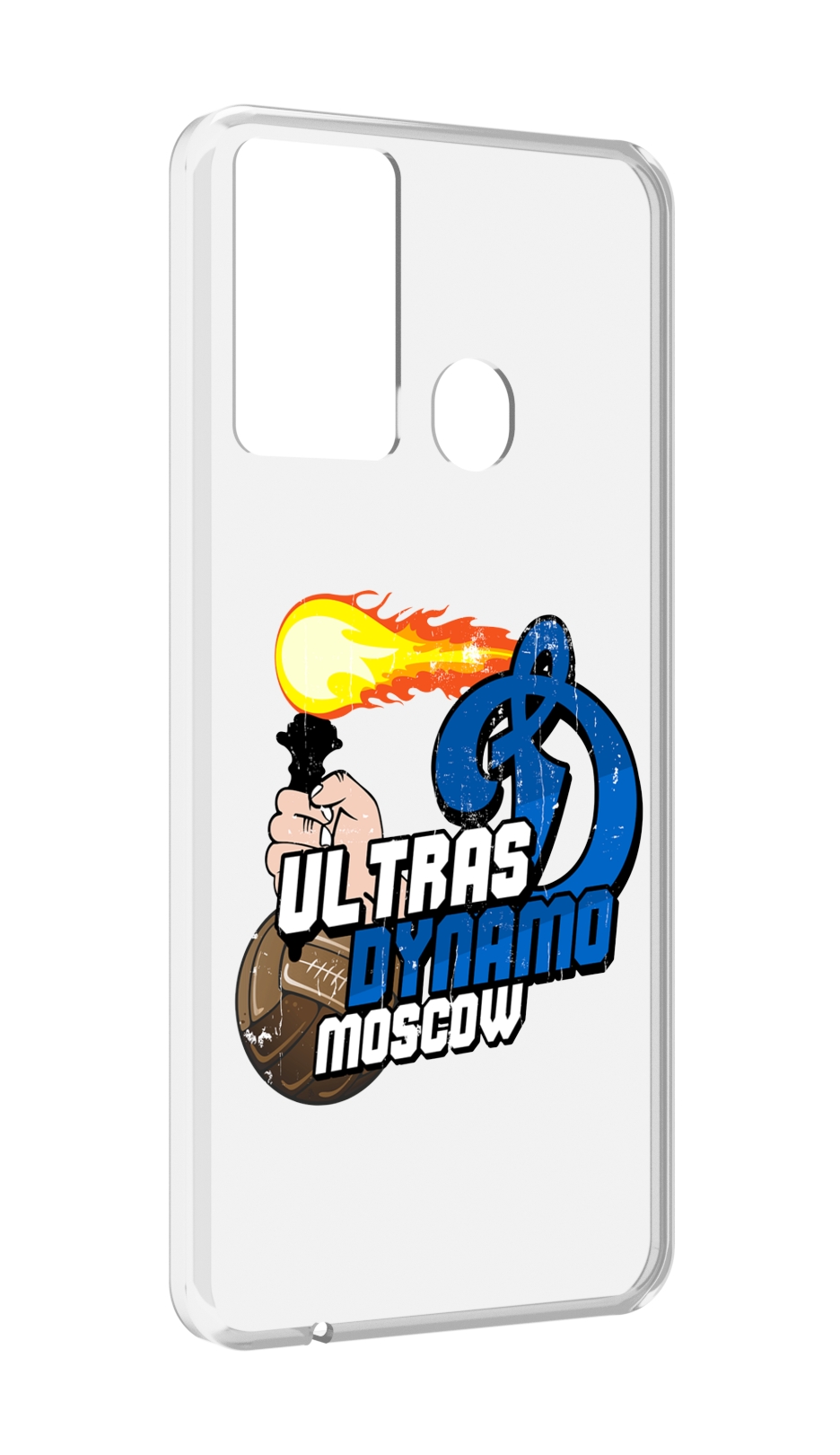 Чехол MyPads ФК Динамо для Itel P37/Itel Vision 2S