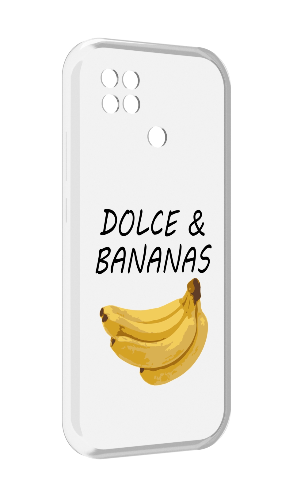 

Чехол Mypads Dolce Банан Для Poco C40, Прозрачный, Tocco