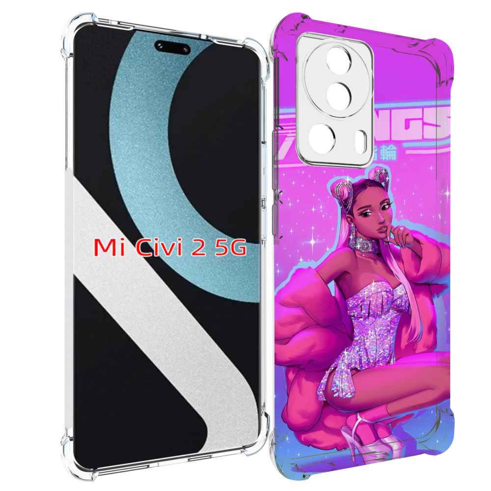 

Чехол MyPads ариана-гранде для Xiaomi Civi 2, Прозрачный, Tocco