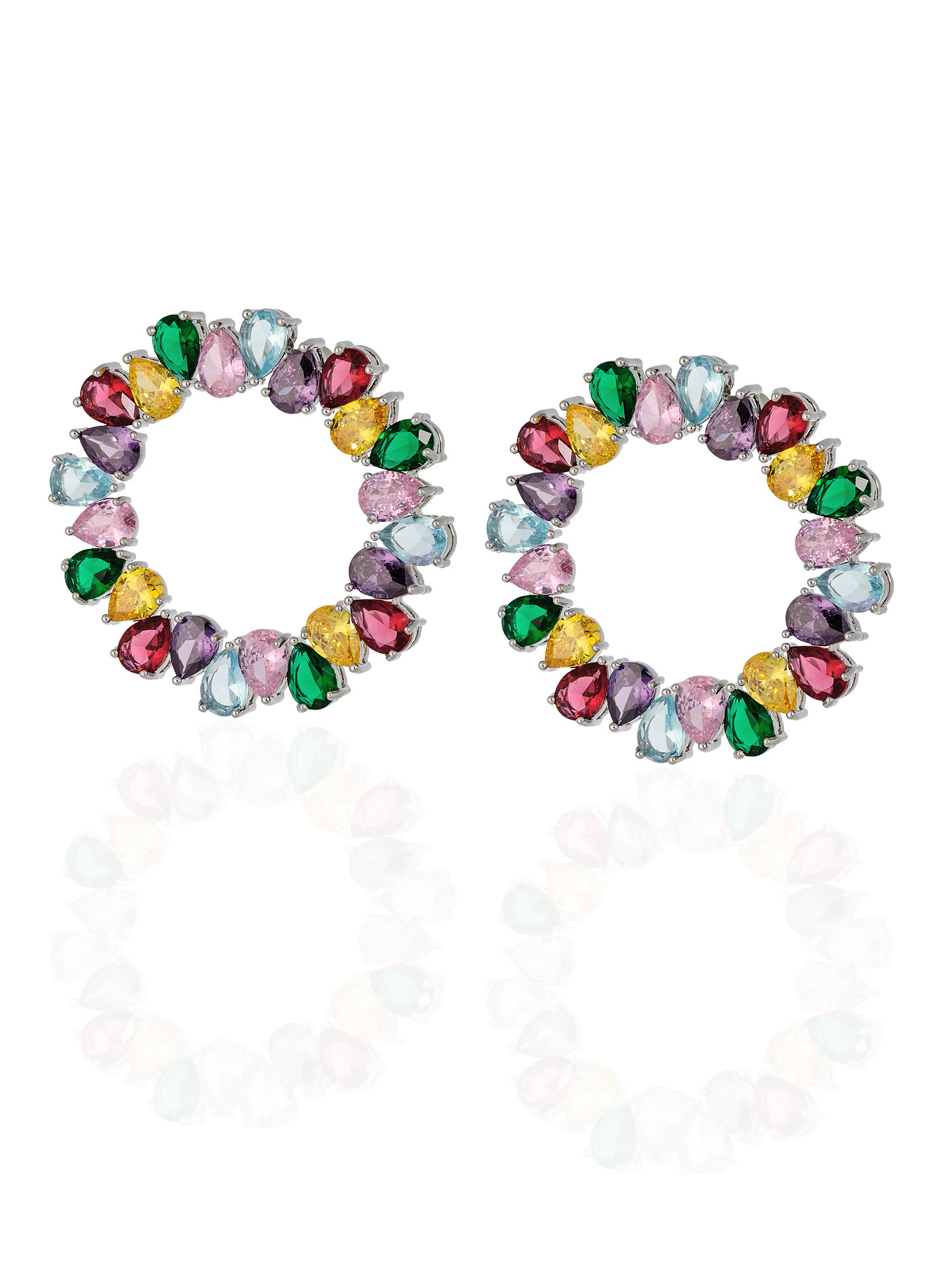 

Серьги из серебра L'attrice 2238901219, фианит, 2238901219